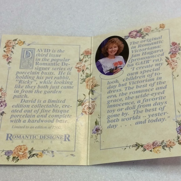 FINAL SALE PRICE 135 Piece Jan Hagara Hang Tags, Gift Tags, COA’s + - Picture 7 of 12